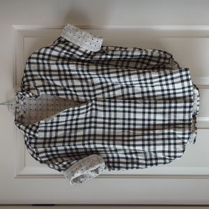 Plaid Madewell Blouse